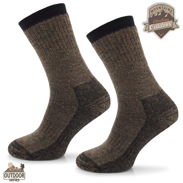 Myśliwskie skarpety wełniane 80% merino z Comodo TRE10