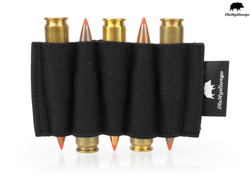 Ładownica kieszonkowa DlaMyśliwego - 5 szt. amunicji kulowej