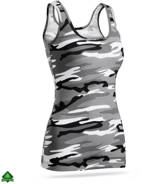 Damski top militarny - urban camo