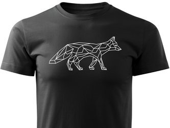 Koszulka T-shirt z myśliwskim nadrukiem – Lis