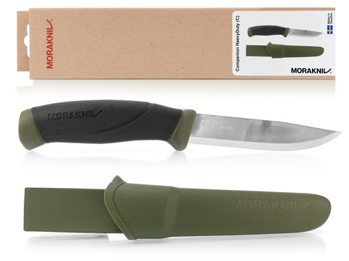 Nóż MORAKNIV Companion HaevyDuty - stal węglowa - khaki