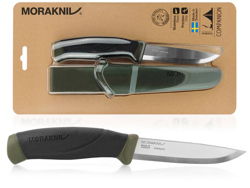 Nóż MORAKNIV Companion - stal nierdzewna - khaki