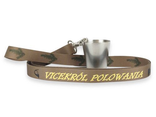 VICEKRÓL POLOWANIA – kieliszek metalowy na smyczy