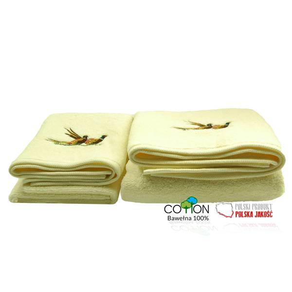 Komplet ręczników ecru – Bażant