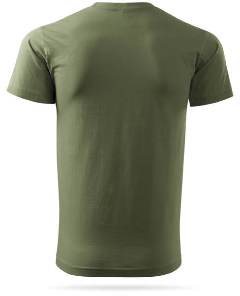 Koszulka T-shirt z własnym nadrukiem - khaki