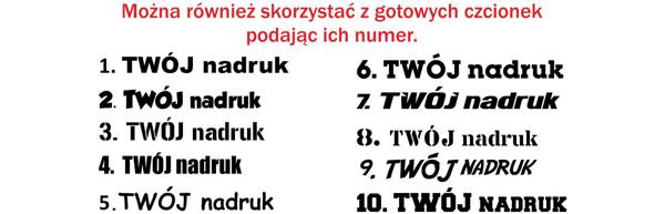 Koszulka T-shirt z własnym nadrukiem - zieleń wojskowa