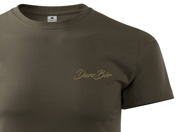 Koszulka myśliwska T-shirt nadruk - Darz Bór