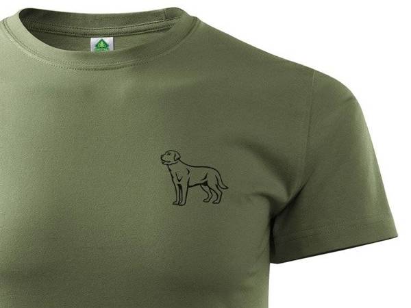Labrador Retriever koszulka khaki