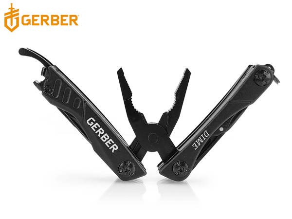 Multitool mini GERBER Dime black - 12 narzędzi