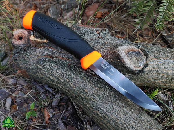 Nóż MORAKNIV Companion Haevy Duty - stal węglowa - pomarańczowy fluo - pudełko prezentowe