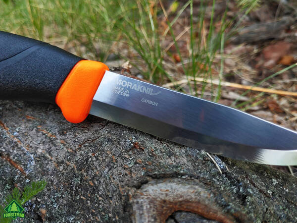 Nóż MORAKNIV Companion Haevy Duty - stal węglowa - pomarańczowy fluo - pudełko prezentowe