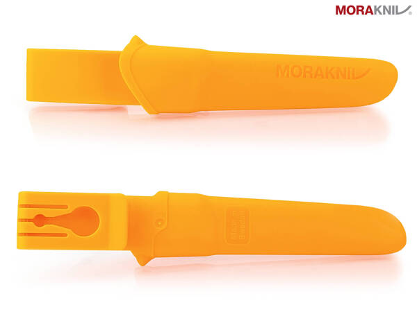 Nóż MORAKNIV Companion Haevy Duty - stal węglowa - pomarańczowy fluo - pudełko prezentowe