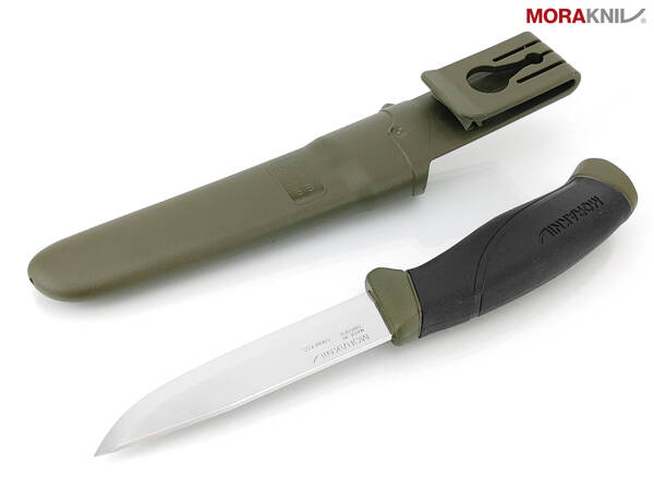 Nóż MORAKNIV Companion - stal nierdzewna - khaki