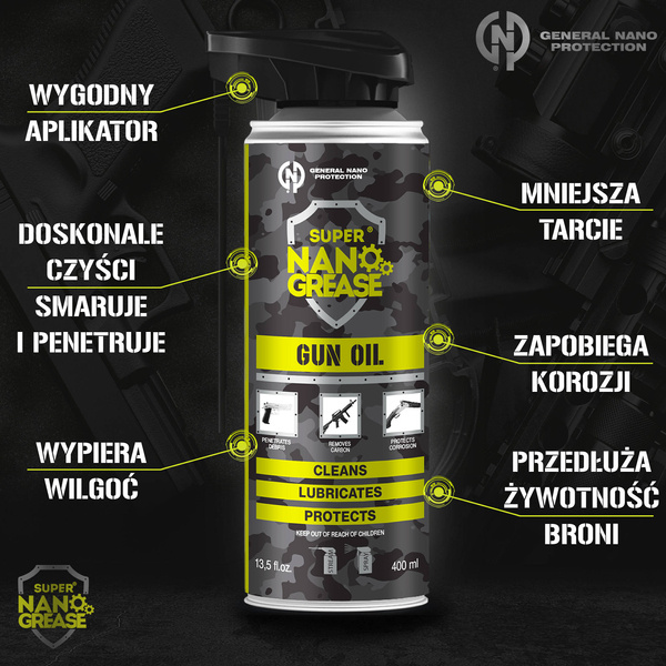 Olej do czyszczenia i konserwacji GUN OIL - 400ml