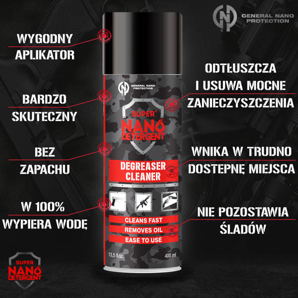 Środek do odtłuszczania broni GUN DEGREASER - 400ml