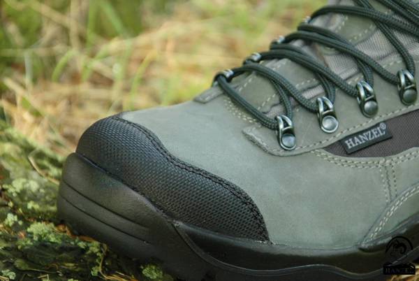 Trekkingowe buty Hanzel G037 Gerlach zielonoszare