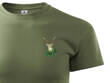 Koszulka myśliwska T-shirt z haftem - MEDALION Z BYKA
